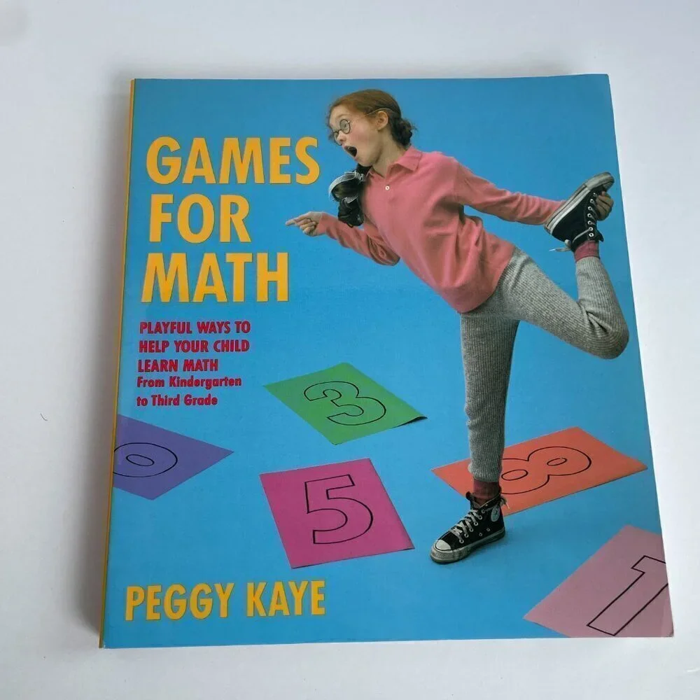 Kids‎ Book - Bundle of 3 Peggy Kaye - Games for Learning, Math, Writing